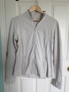 Lululemon Define Jacket - White Opal